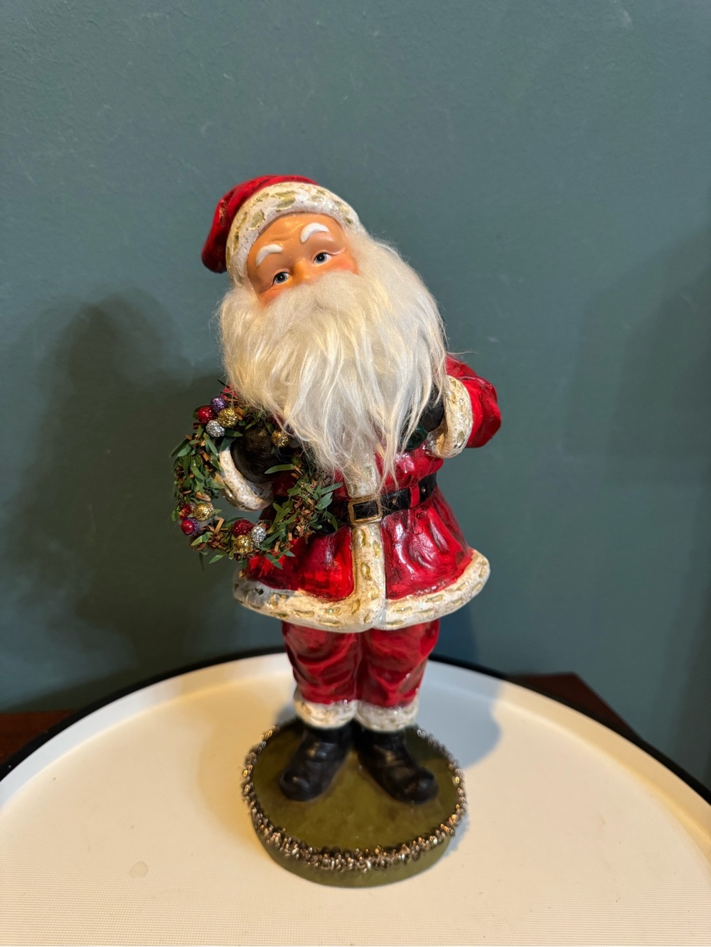 Mark Roberts Old World Santa Figurine Statue 11.5" Retired RARE Chalk-ware